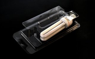 Envase blíster para bombillas E-27 y PL