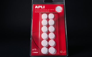 Emblistado AF puntos de velcro