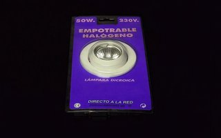 Envase blíster halógeno empotrable
