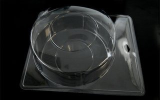 Envase blíster para base de 3 focos