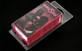 Blíster packaging para caja de preservativos