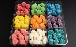 Bandeja de 9 cavidades para golosinas