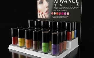 Expositor para botes de laca de uñas