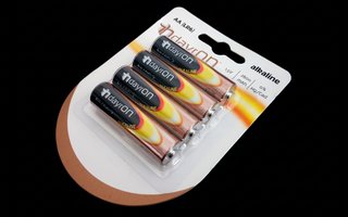 Packaging blíster para pack 4 pilas AA