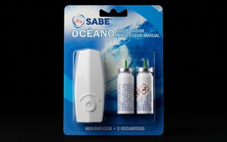Emblistado minidifusor y 2 recambios