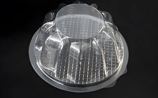 Envase de plástico transparente para gelatinas