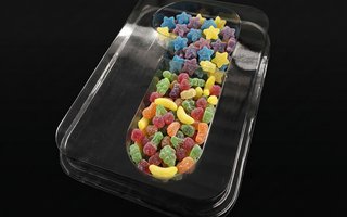 Envase para gominolas con forma de 1