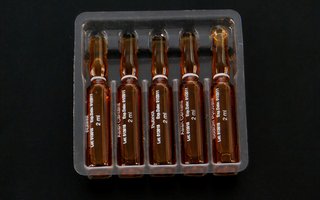 Bandeja para 5 ampollas de 2ml.