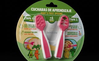 Termosellado para cucharas de bebé