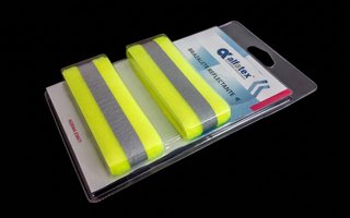 Envase blíster para 2 brazaletes reflectantes