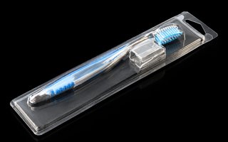 Envase blíster bisagra para cepillo de dientes