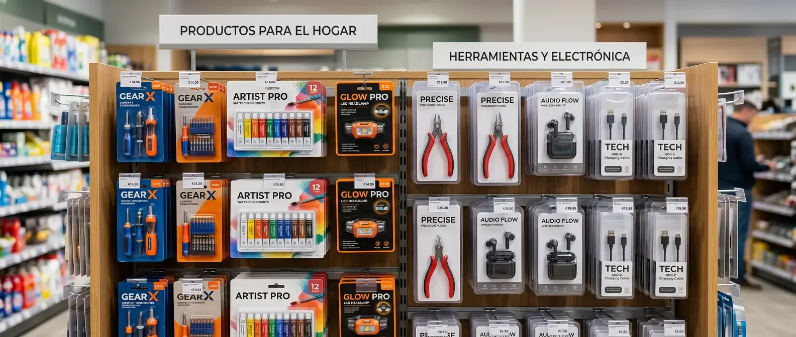 Emblistado de productos