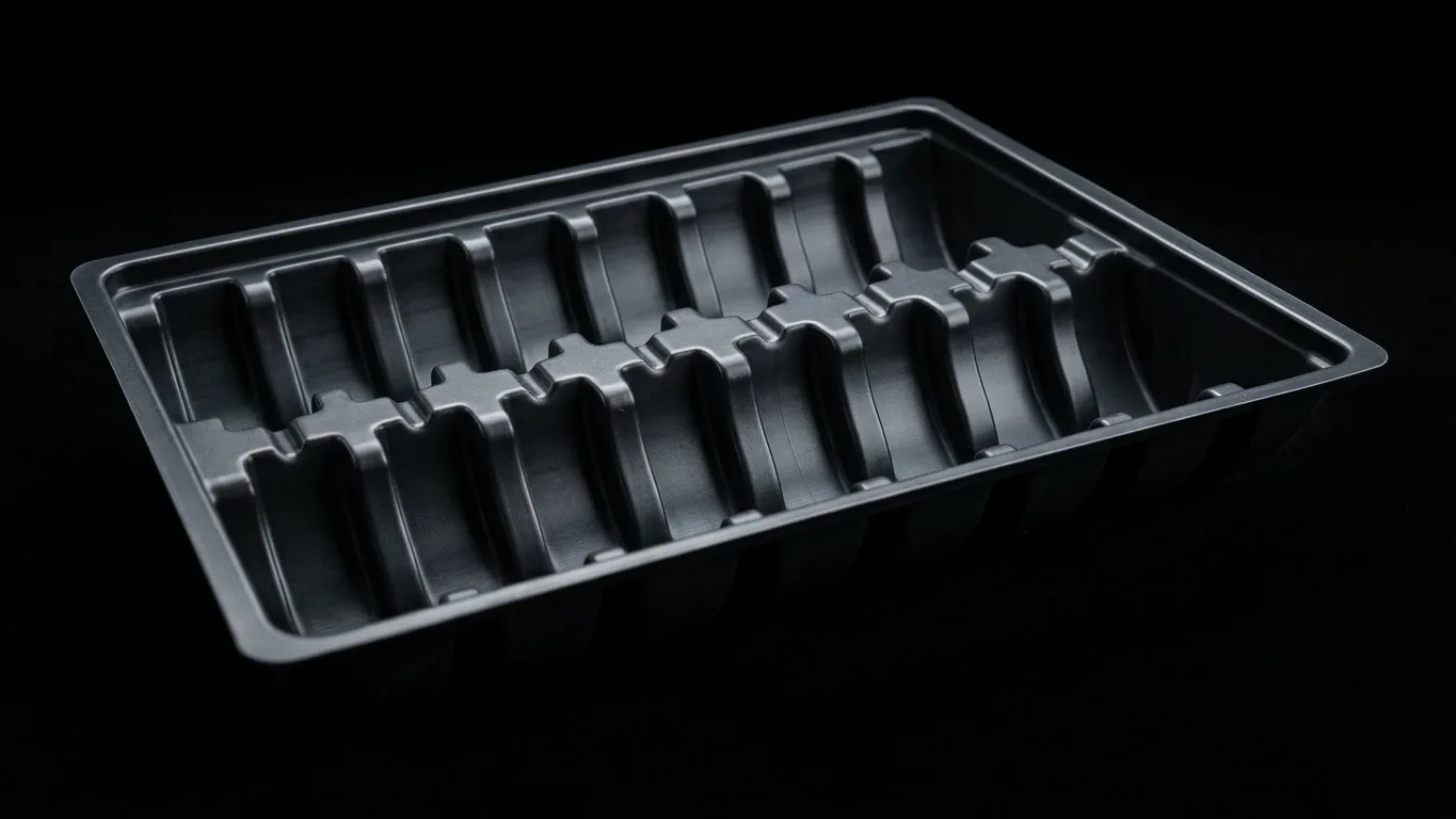 Bandeja reutilizable para el sector automotriz